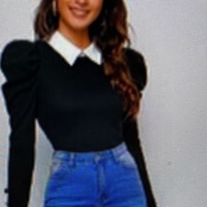 Peter Pan Collar Top